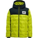 Me & My Monkey - Gewatteerde Pufferjas - Groen - Met Capuchon - Voor Jongens