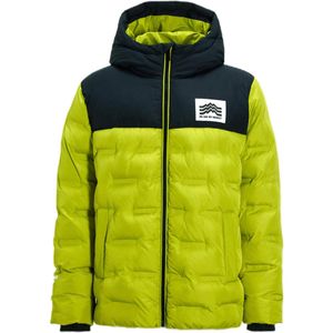 Me & My Monkey - Gewatteerde Pufferjas - Groen - Met Capuchon - Voor Jongens