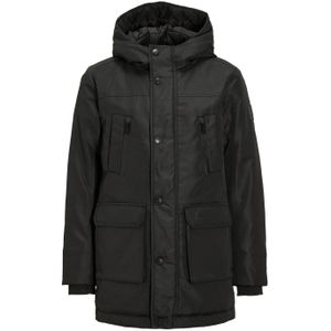 Me & My Monkey - Oxford Parka - Gewatteerde Jas - Zwart