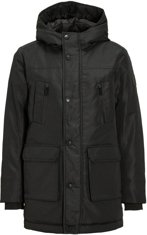 Me & My Monkey - Oxford Parka - Gewatteerde Jas - Zwart