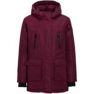 Me & My Monkey - Parka Jas - Rood - Gewatteerd