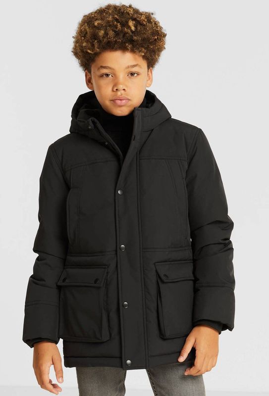 Anytime - Gewatteerde Parka - Jongens - Met Capuchon