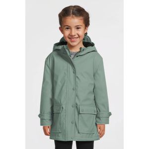 Anytime - Regenjas - Groen - Met Voering - Waterafstotend