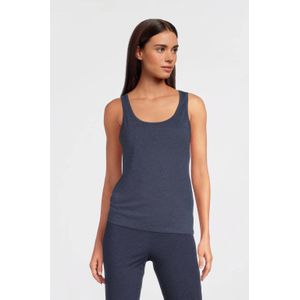 Anytime - Value - Hemd - Donkerblauw Melange