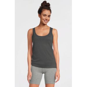 Anytime - Value - Hemd - Donkergrijs Melange