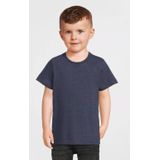 Anytime - Value-collectie - T-shirt - Donkerblauw Melange