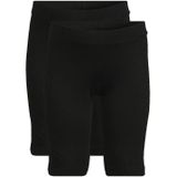 Anytime - Biker Shorts - Zwart - Set van 2 - Skinny Fit - Elastische Tailleband