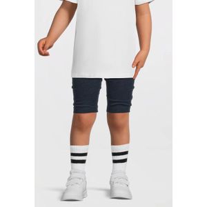 Anytime - Skinny Biker Short - Donkerblauw Melange - Fietsbroekje