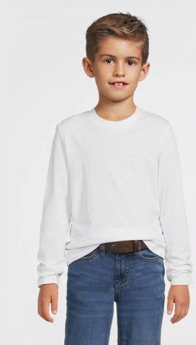 Anytime - Longsleeve - Wit - Value-collectie