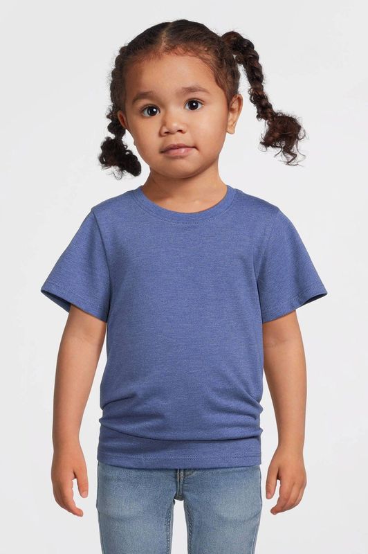 Anytime - Value-collectie - T-shirt - Blauw Melange