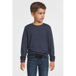 Anytime - Value - Longsleeve - Donkerblauw - Ronde Hals - Lange Mouwen