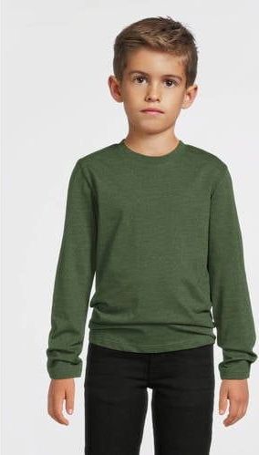 Anytime - Value - Longsleeve - Groen Melange