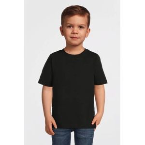 Anytime - Value-collectie - T-shirt - Zwart - Ronde Hals - Katoenmix