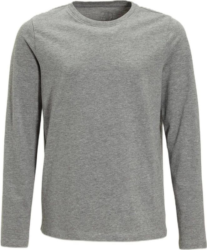 Anytime - Value - Longsleeve - Grijs Melange