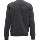 Anytime - Fleece Sweater - Donkergrijs Melange - Unisex - Value-collectie