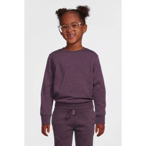 Anytime - Value-collectie - Fleece Sweater - Paars Melange