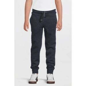 Anytime - Fleece Joggingbroek - Donkerblauw Melange - Unisex - Value-collectie