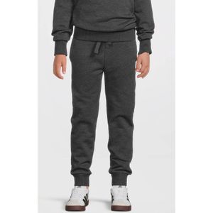 Anytime - Value - Joggingbroek - Donkergrijs - Unisex - Fleece Voering