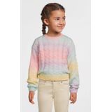 Anytime - Kabelgebreide Trui - Ombre