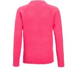 Anytime - Gebreide Trui - Roze - Ronde Hals - Lange Mouwen