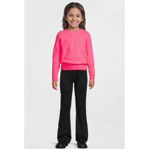 Anytime - Gebreide Trui - Roze - Ronde Hals - Lange Mouwen