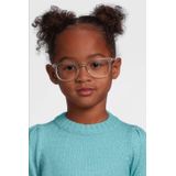 anytime - Gebreide Trui - Blauw - Pofmouwen