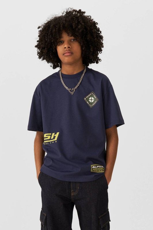 Coolcat - T-shirt - Ronde Kraag - Katoen - Printopdruk