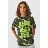Coolcat - T-shirt Alex - Camouflage - Katoen