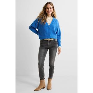 Anytime - High Waist Skinny Jeans - Lichtgrijs - 5-Pocket Model