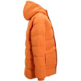 Anytime - Gewatteerde Jas - Oranje - Met Capuchon - Steekzakken