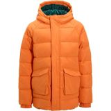 Anytime - Gewatteerde Jas - Oranje - Met Capuchon - Steekzakken