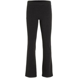 Anytime - Value - Flared Fleece Legging - Donkergrijs Melange