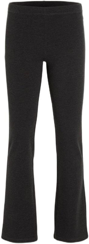Anytime - Value - Flared Fleece Legging - Donkergrijs Melange