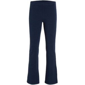 Anytime - Value - Flared Fleece Legging - Donkerblauw Melange