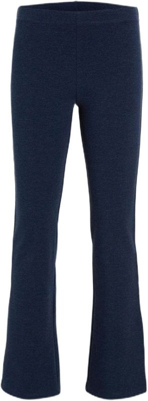Anytime - Value - Flared Fleece Legging - Donkerblauw Melange