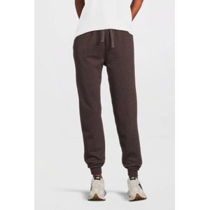 Anytime - Value - Fleece Joggingbroek - Bruin Melange