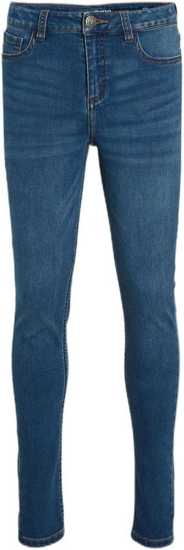 Anytime - Skinny Jeans - Blauw - 5-Pocket Model - Stretchdenim
