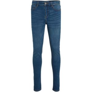 Anytime - Skinny Jeans - Blauw - 5-Pocket Model - Stretchdenim