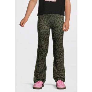 Anytime - Animal Flare - Broek - Dierenprint - Zachte Stof