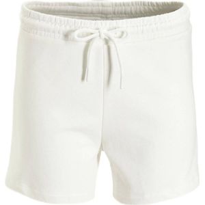 anytime - Korte Broek - Wit - Sweatstof - Hoge Taille