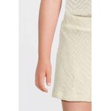 Anytime - Korte Broek - Katoen - Ingebreid Patroon - Elastische Tailleband