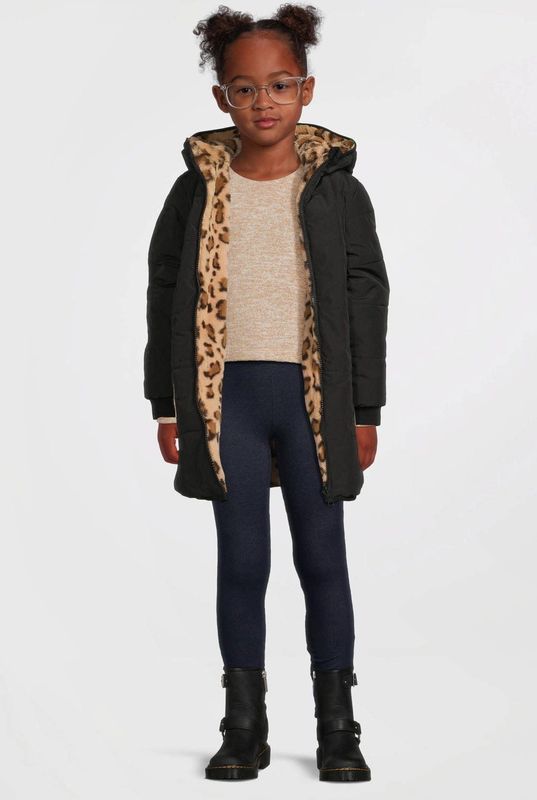 Anytime - Denim Look Legging - Donkerblauw - Meisjes