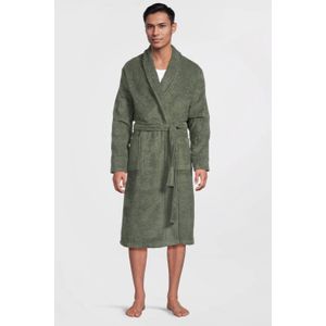 NOUS Living - Badstof Badjas - Donkergroen