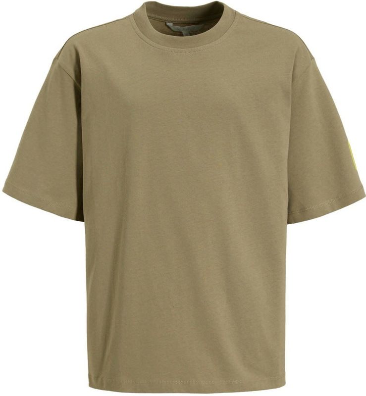 Coolcat - T-shirt - Rood - Katoen - Oversized Fit met Adrenaline-Print