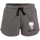 Coolcat - Sweatshort - Katoen - Zwart - Hello Kitty Print
