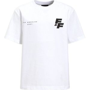 Coolcat - Fast & Furious - T-shirt - Wit - Relaxed Fit