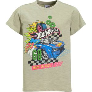 Coolcat - T-shirt - Acid Wash - Zwart - Katoen - Relaxed Fit