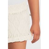 Me & My Monkey - Korte Broek - Crème - Gehaakte Katoenmix