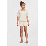 Me & My Monkey - Crochet Wrap Top - Crème - Wikkeltops