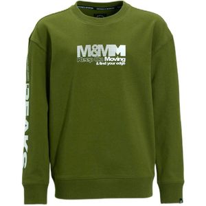 Me & My Monkey - Sweater - Khaki - Met Printopdruk